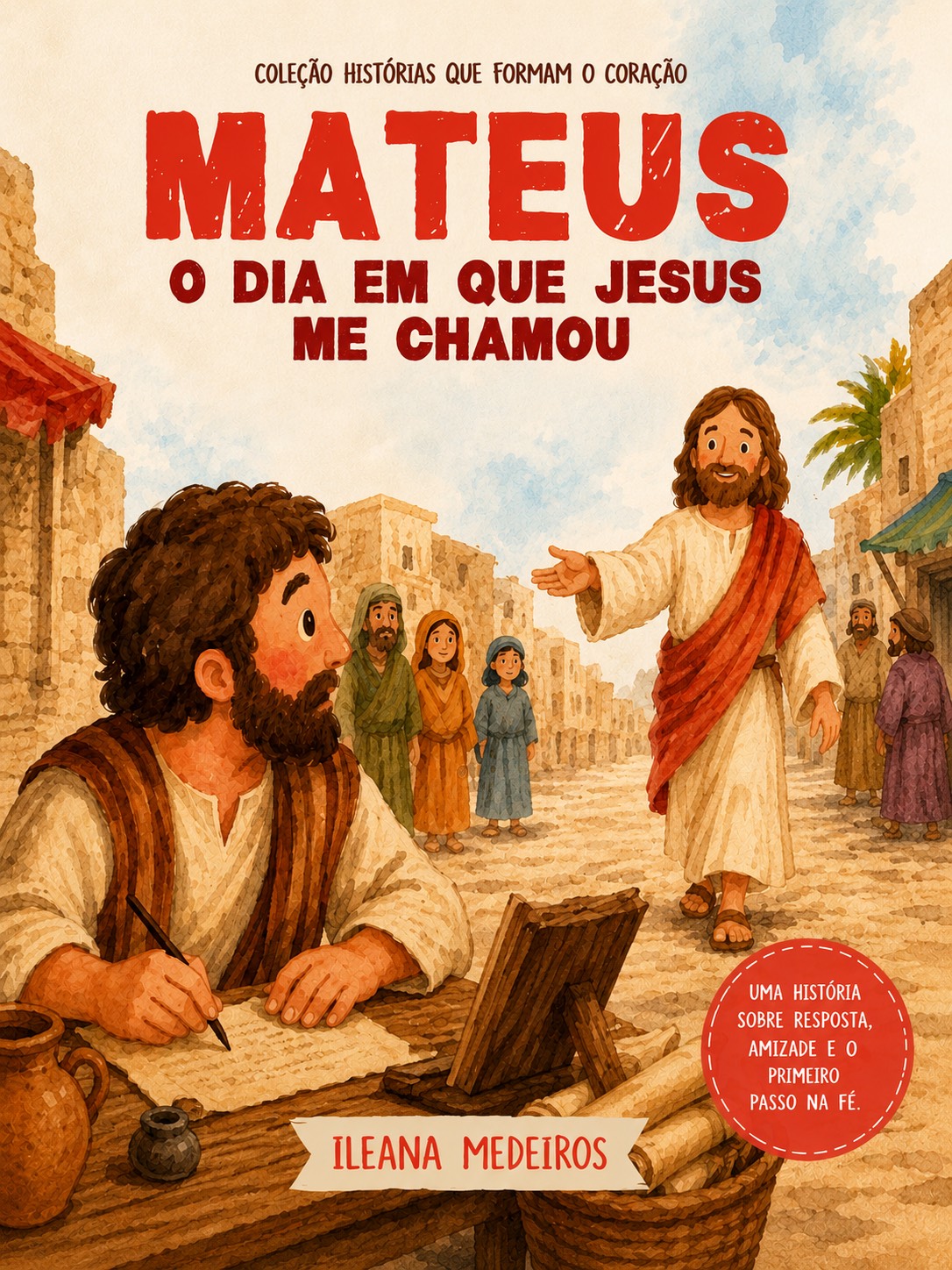 Capa do livro infantil MATEUS: O Dia em que Jesus Me Chamou